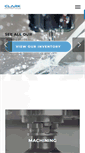 Mobile Screenshot of clarkmachinerysales.com